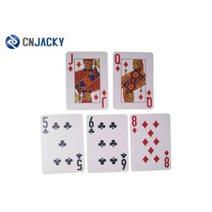 Water Proof Rfid Card Security Smart Plastic Poker Card Thickness 0.35mm