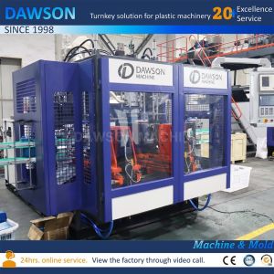 Double Station HDPE PP Plastic Jerrycan Lubricant Daily Chemicals Bleach Drum