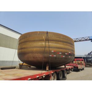 Hexagon/Round Connection Welding 304 Stainless Steel ASME Conical Dish Head