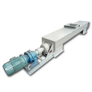 Industrial Inclined Shafted 400mm U Trough Screw Conveyor Bulk Material Handling