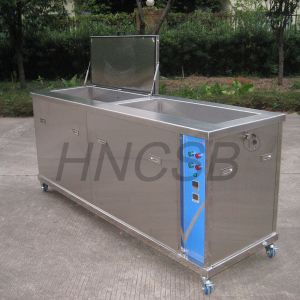 China Fuel Pumps Engine Ultrasonic Tank Cleaner Machine with rinsing tank on sale