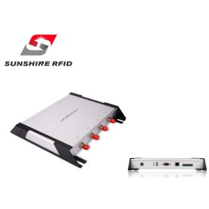 Quality Four Port 8dbi Antenna UHF Long Range RFID Reader With Wifi Easy Installation for sale