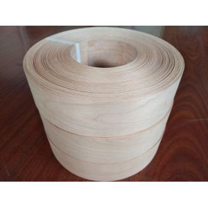 Fleeced Sanded American Cherry Wood Veneer Edgebanding for Furniture Door and