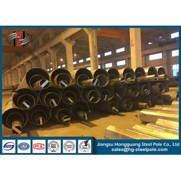 Buy Electrical Power Transmission Poles NEA Standard Q345 35FT Direct Buried at wholesale prices