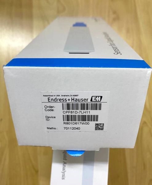 Endress+Hauser CPF81E Digital pH Sensor with IP68 Rating Robust PPS Housing and