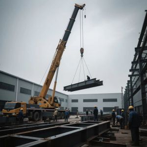 Flexible Steel Metal Farm Buildings Prefabricated Steel Structure Warehouse