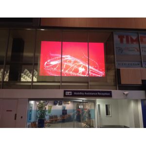 Holographic Effect Rear Projection Screen Film , Hologram Window Film Self