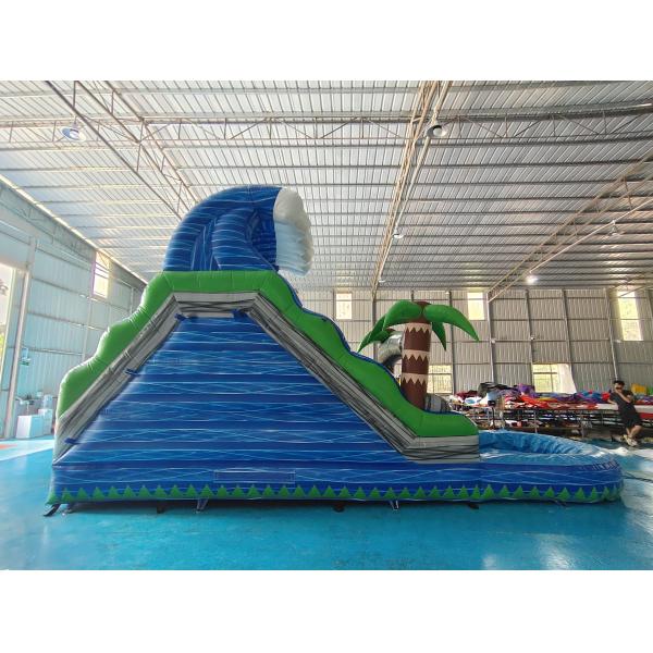 EN14960 8x3x4m Inflatable Water Slides Indoor Inflatable Water Bounce House