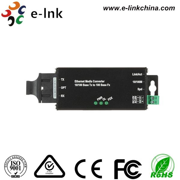 Tp Link Industrial Fiber Ethernet Media Converter , Fiber Optic Cable Media