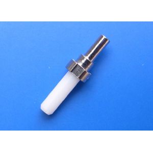 China Ceramic Singlemode / Multimode MU Fiber Optic Ferrule for Telecommunication on sale