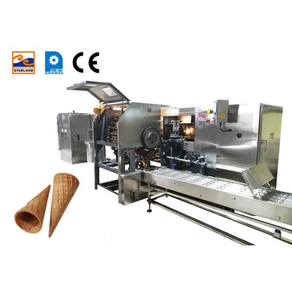 107 Plates Sugar Cone Making Machine Ice Cream Waffle Cone Baker Maker