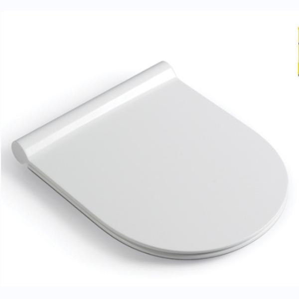 Polypropylene Wc European Plastic Toilet Seat Cover With Sustainable Characteris