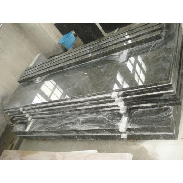 Beautiful Green Granite Stairs,Butterfly Green Granite Slab, Granite Slab,Window Sill,Skirting Tile