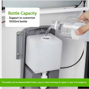 Non Contact Advertising Mionitor Display / Automatic Hand Sanitizer