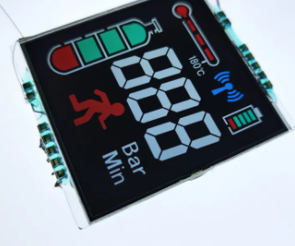 Quality Vertical Alignment VA LCD Display Module with 3 Digit Negative Transmissive Screen 3.3V 14PIN for sale