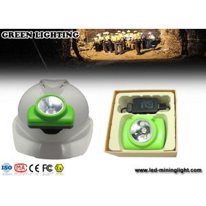 PC + ABS Cree Led Cordless Mining Lights With Sos Purpose , OLED Screen