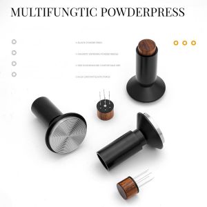 Professional Barista Essential 2-in-1 Constant Pressure Coffee Tamper with WDT