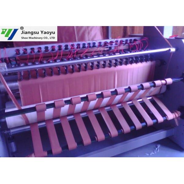 Buy Energy Saving Leather Fabric Strip Cutter Machine For Chemical Fabric / Nylon at wholesale prices