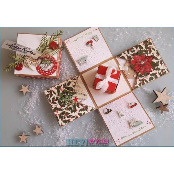 ECO-Friendly Wholesale Surprise Gift box Diy Christmas explosion present box