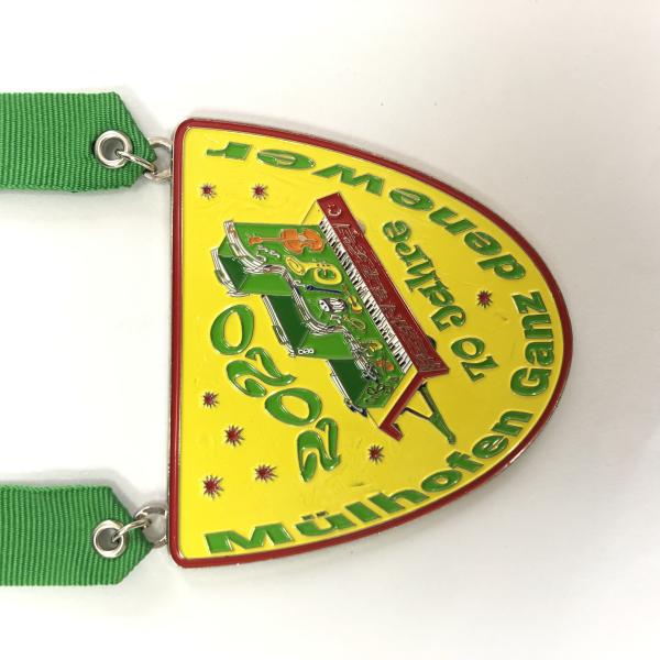 Hot Sale Design Your Own Logo Gymnastics Medal Hanger Sport Alloy Medaille Carnival Medal With Lanyard