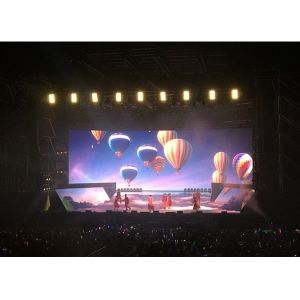 4k Flexible Large Stage Rental Led Display Panel P4.81mm With Front Service