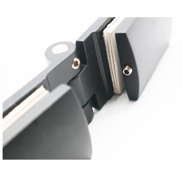 Long Life Hydraulic Glass Cabinet Door Hinge for Heavy Duty Glass to Glass Connection