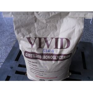 Emulsifier Stabilizer Glycerin Monostearate For Stable Food Pharmaceutical