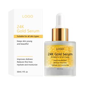 Moisturizing Fade Fine Lift Serum 24k Gold Essence Face Instant Tightening Skin