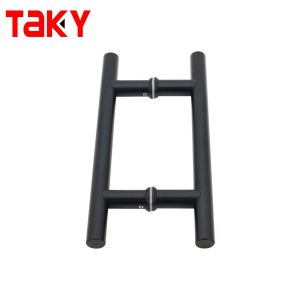 Window Hotel Style Back to Back Shower Glass Sliding Door Long Pull Handle with