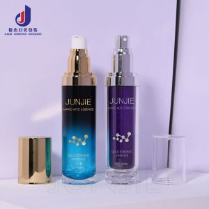 50ml Acrylic Beauty Cosmetic Lotion Bottles Empty Water Cream For Essence