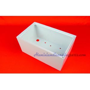 Small Powder Coated Stamping Electrical Control Case & Box % Cabinet