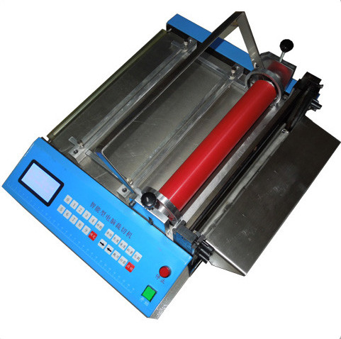 Microcomputer automatic webbing Cutting Machine LM-300s(cold Cutter) Application