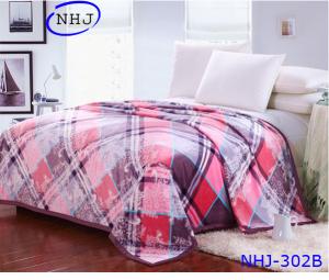 China Art style print Mink Wool Blanket NHJ-302B on sale