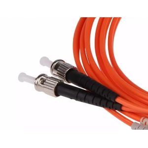 Customization FTTH Duplex OM3 Multimode 3.0mm Fiber Optic Patch Cord
