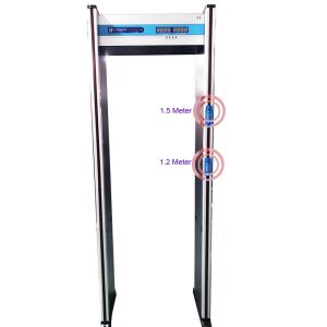 Quality High Sensitivity Walk Through Metal Detector Body Temperature Scanner MCD500 for sale