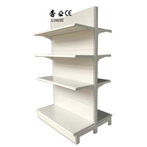Supermarket Display Gondola Rack Shelves Double Sided Store Shelving