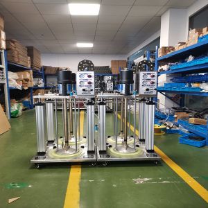 80L 200L Air Powered Pneumatic Grease Pump Double Column