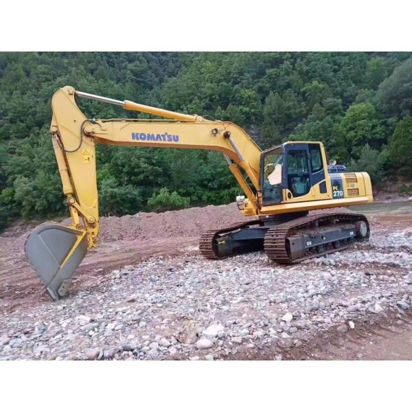 Import Secondhand Komatsu PC270 Excavator Digging Used 27ton Excavators