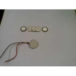 25/58 Piezoelectric Disc High Reliablity Piezo Ceramic Disc