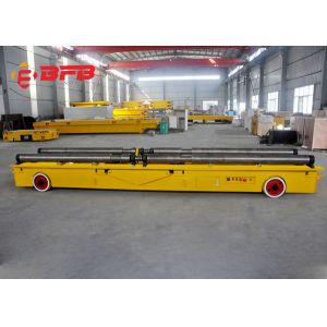 Self Propelled 20t Rails Coils Material Transfer Carts With U Frame