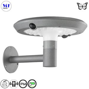 IP66 Waterproof Solar Wall Pillar Garden Light Street Lighting Outdoor LED Solar