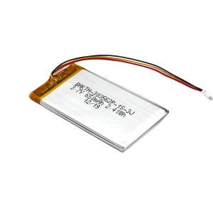 Portable Lipo Battery Bank 3.7V 650mAh Polymer Battery With JST Connector