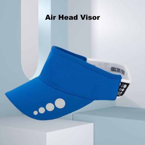 Buy 100% Polyester Mesh Sun Protection Visor Hat Breathable Anti Microbial at wholesale prices