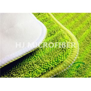 Non Abrasive Microfiber Wet Mop Pads Super Absorbent , Microfiber Mop Refill