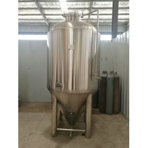 Fully-Automatic Control System 1200L Beer Fermentation Tank With Requested