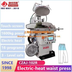 Cotton 1ph Trouser Pressing Machine Touch Screen Plc