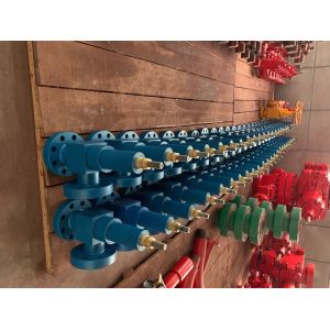 Quality Alloy Steel Adjustable Choke Valve API 6A Oil Wellhead Equipment H2 Type 3 1 / 16&quot; - 10K for sale