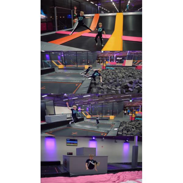 High Safety Indoor Trampoline Park Customization Indoor Jumping Playground