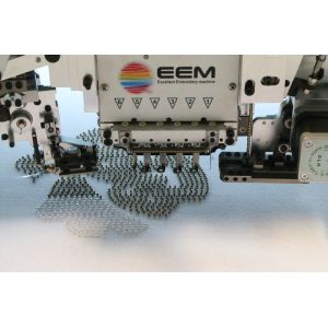 High Speed Chenille Embroidery Machine Automatic Trimming For Curtain