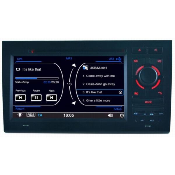 Ouchuangbo multimedia gps stereo navi for Audi A4 2002-2008 steering wheel control SD USB
